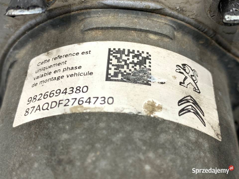 POMPA ABS PEUGEOT 308 II 9826694380 12 110 1321 Układ ABS i ESP