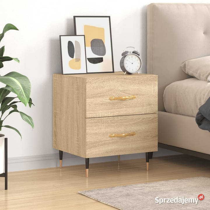 Szafka nocna dąb sonoma 40x35x475 materiał mazowieckie Warszawa