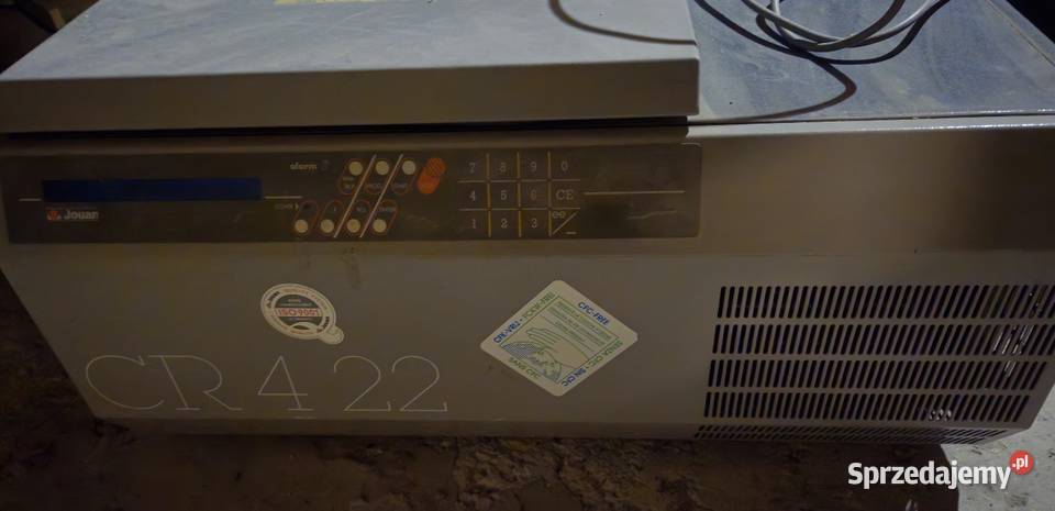 Jouan CR 4 22 wirówka laboratoryjna dolnośląskie Kąty Wrocławskie