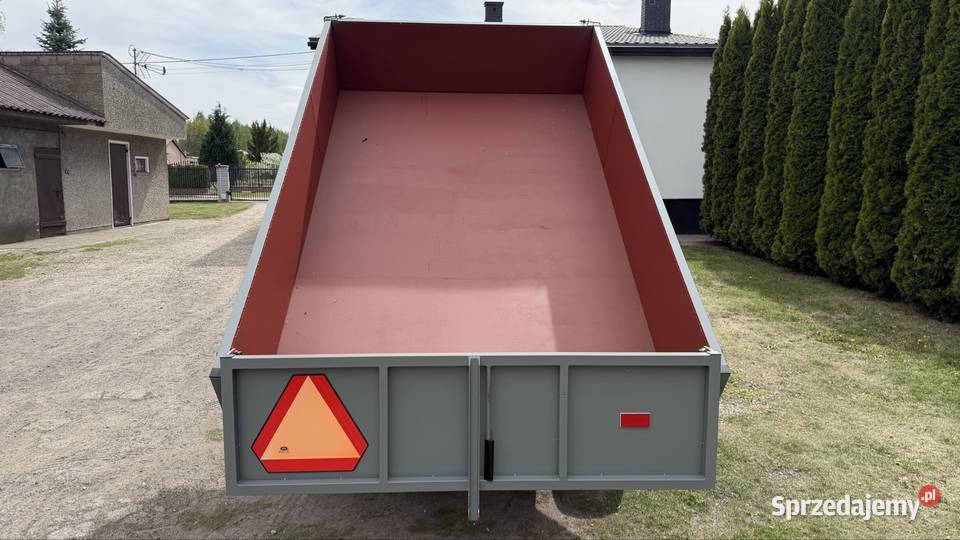 Przyczepa Rolnicza jednoosiowa wywrotka z kiprem mazowieckie