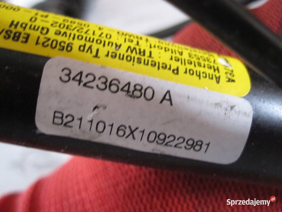 OPEL MERIVA B 11r pas bezpieczeństwa prawy przód osobowe Kielce sprzedam