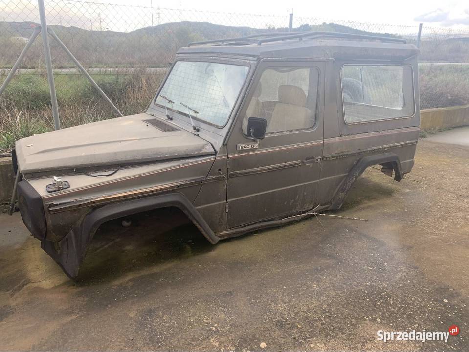 Metalowy hardtop G klasa cabrio Gelenda W460 terenowe Ruda Śląska