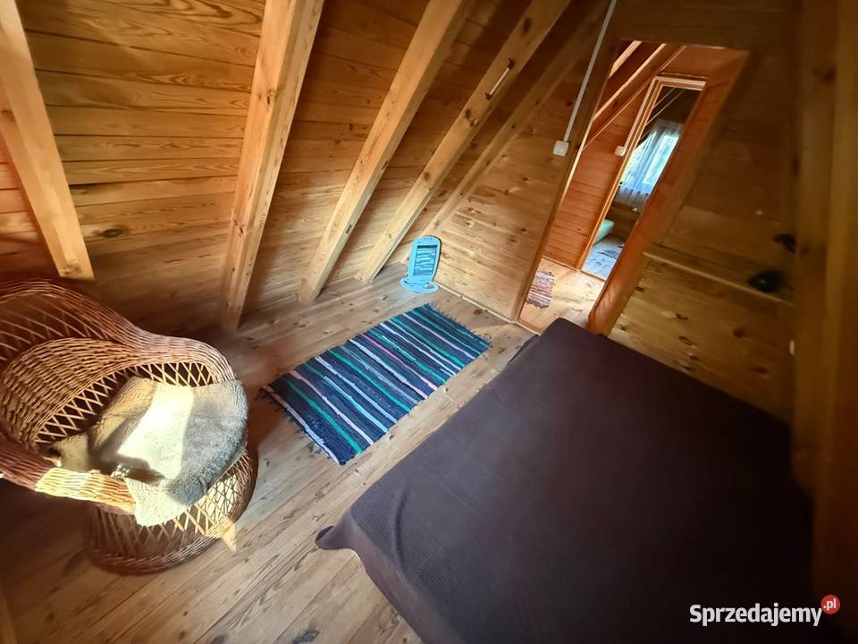 Działka rekreacyjna z domkiem BRDA w srodku 2351m2 mazowieckie Choszczowe sprzedam