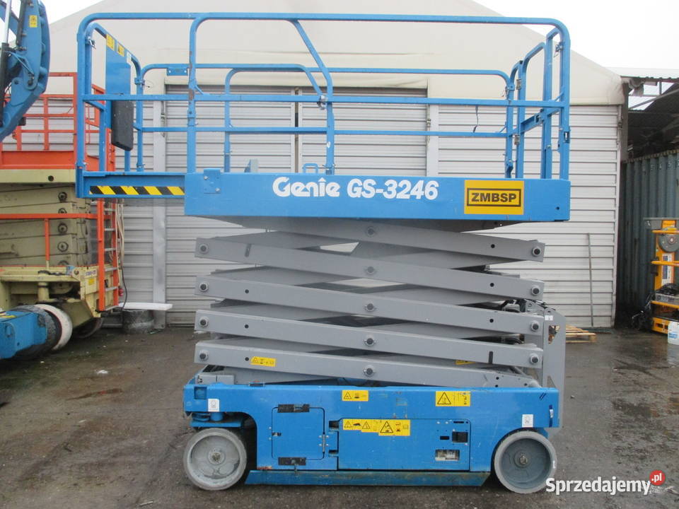 Podnośnik nożycowy zwyżka 12 m Genie GS3246 Pleszew