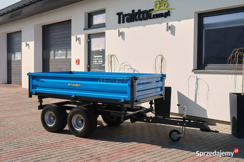 Przyczepa rolnicza dwuosiowa 25T z kiprem podkarpackie Tajęcina sprzedam