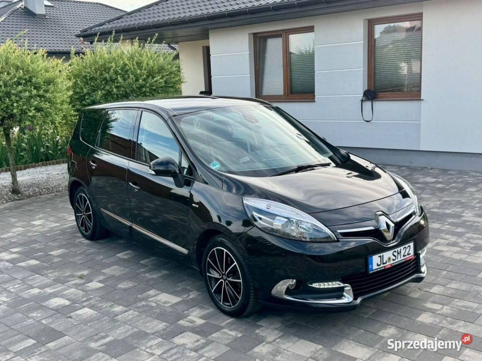 Renault Scenic Scenic 16 dci 1wł BOSE Navi nieuszkodzony Szerominek