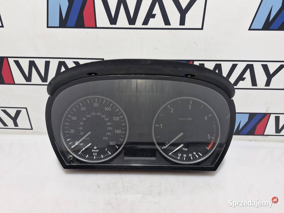 BMW E60 E61 E90 E91 LICZNIK ZEGARY EUROPA