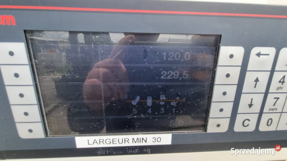 Strugarka czterostronna SCM PROFISET 60 EP Karsin