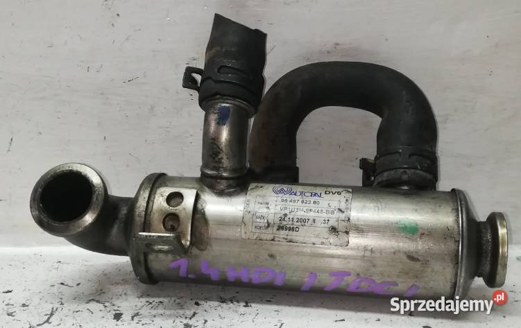 Chłodnica Spalin Peugeot 14 HDI 9646762280 Zawieszenie silnika