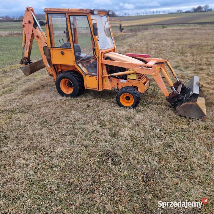 mini koparkoładowarka 4x4 allmand Kubota Fiat Bolesławiec