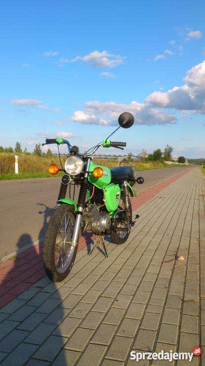 Simson S51 1985 Zielona Strzała Simson podkarpackie