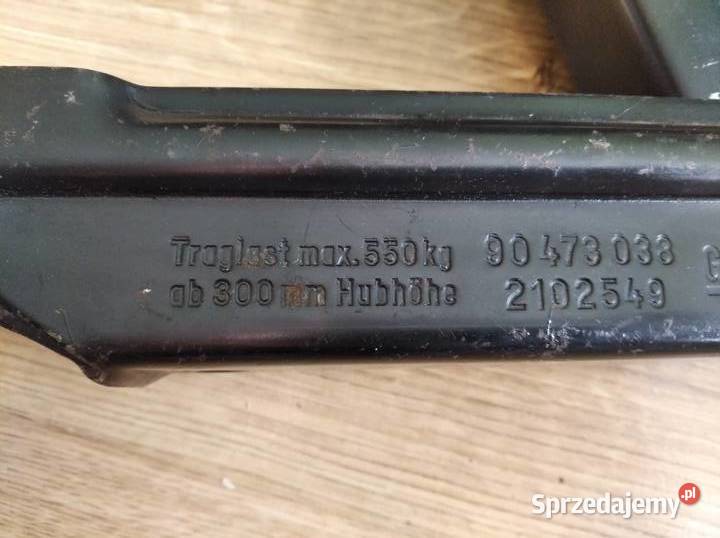 Lewarek podnośnik samochodowy GM 90473038 OPEL Świdnica Polska