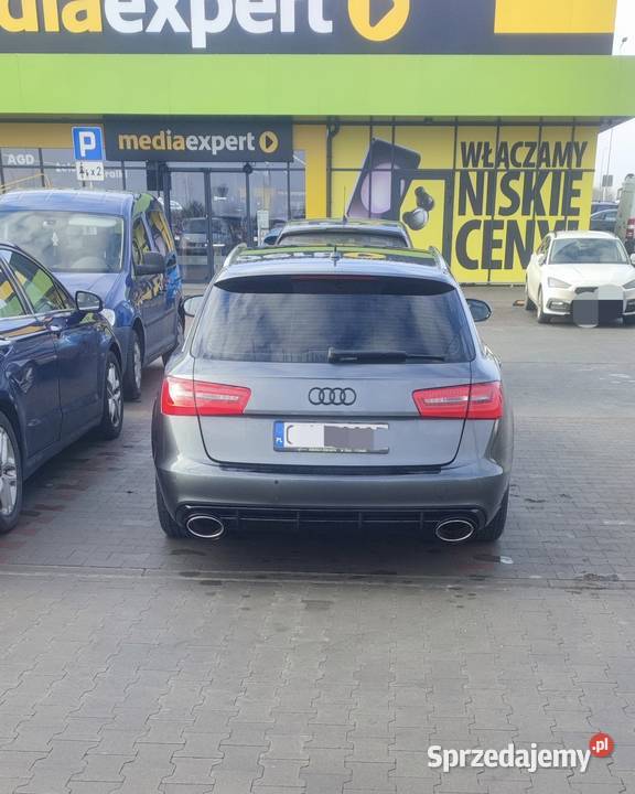 Dyfuzor Dokładka tył Audi A6 C7 Avant Styl RS6 Chojnice