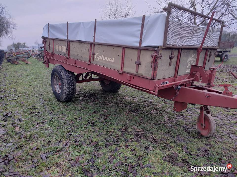 Przyczepa rozrzutnik 6t nieuszkodzony Zabrze