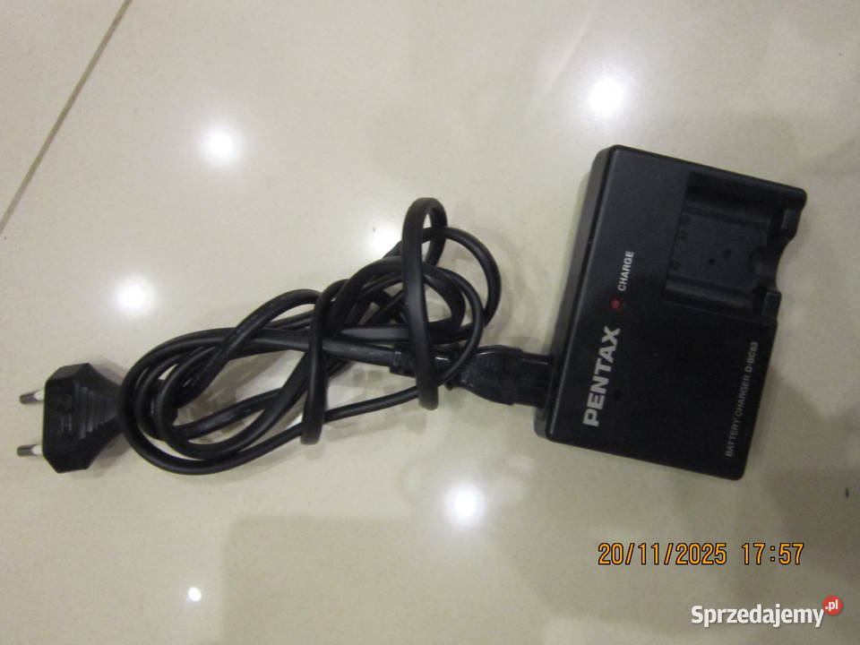 Oryginalna ładowarka Pentax Battery Charger mazowieckie Warszawa