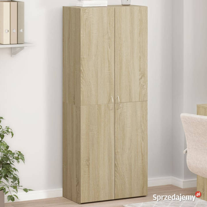 Szafka na dokumenty dąb sonoma 60x32x153