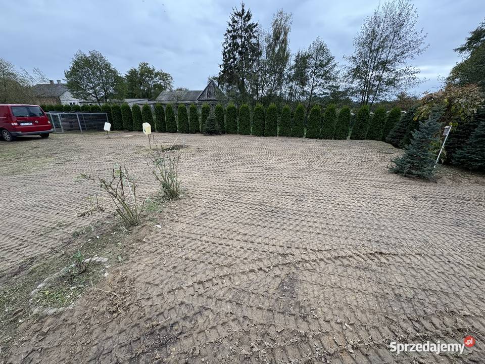 Usługi minikoparką mazowieckie Łąck usługi budowlane