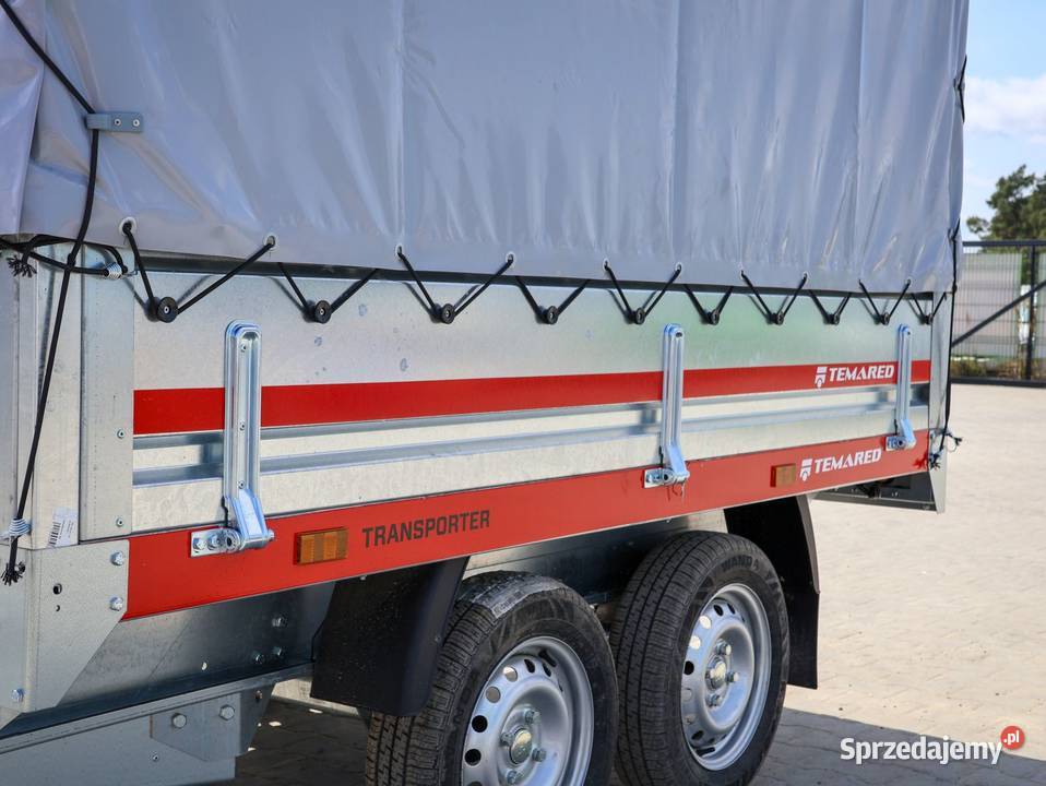 TEMARED TRANSPORTER 25152 przyczepa dwuosiowa Cegielsko