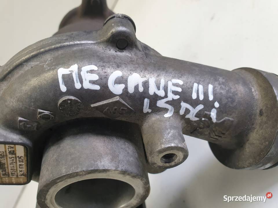 TURBOSPRĘŻARKA Renault Megane III 15 DCI TURBO Turbosprężarki Chełm