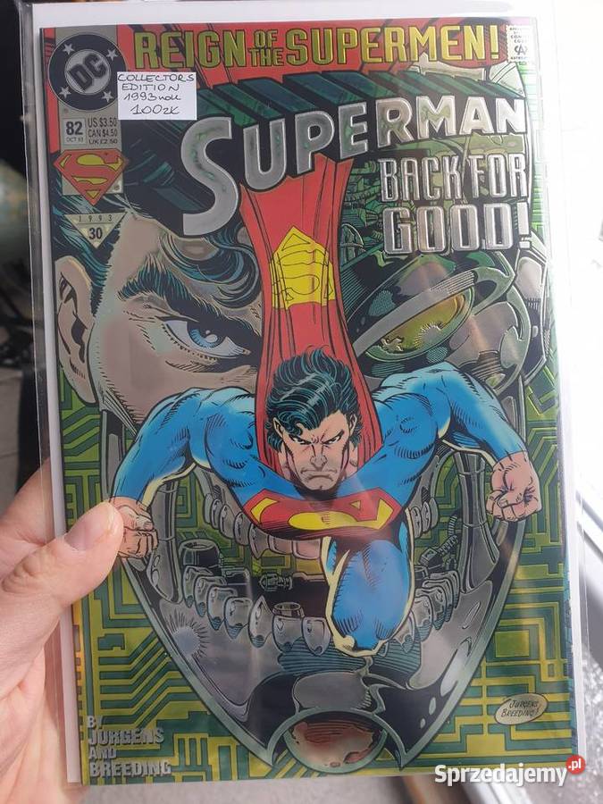 Superman Reign Of The Supermen collectors Gdynia