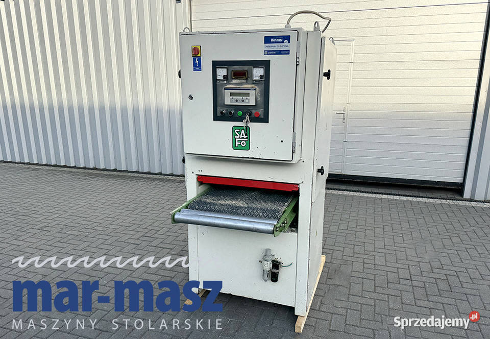Szlifierka szerokotaśmowa SAFO 63 2 agregaty Sierakowska Huta