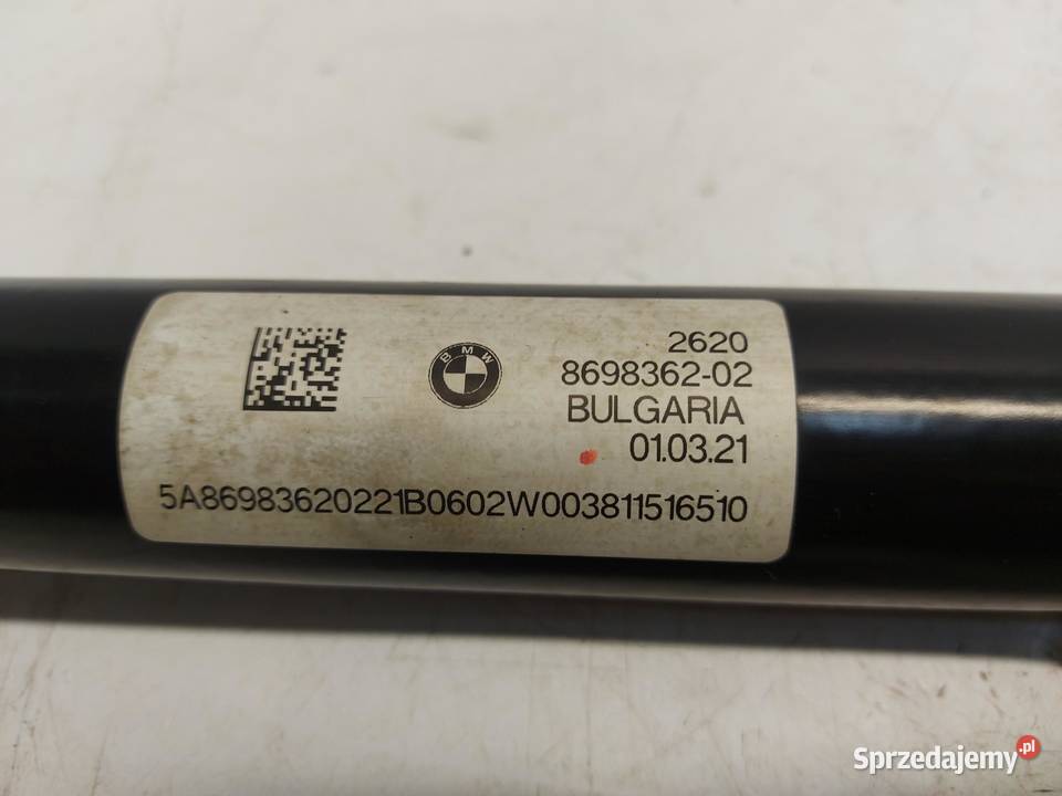 BMW G23 G22 M440i Cabrio Wał napędowy przedni
