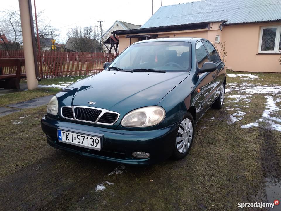 Daewoo Lanos 16 106 LPG 5D Najbogatsza wersja SX klimatyzacja Micigózd