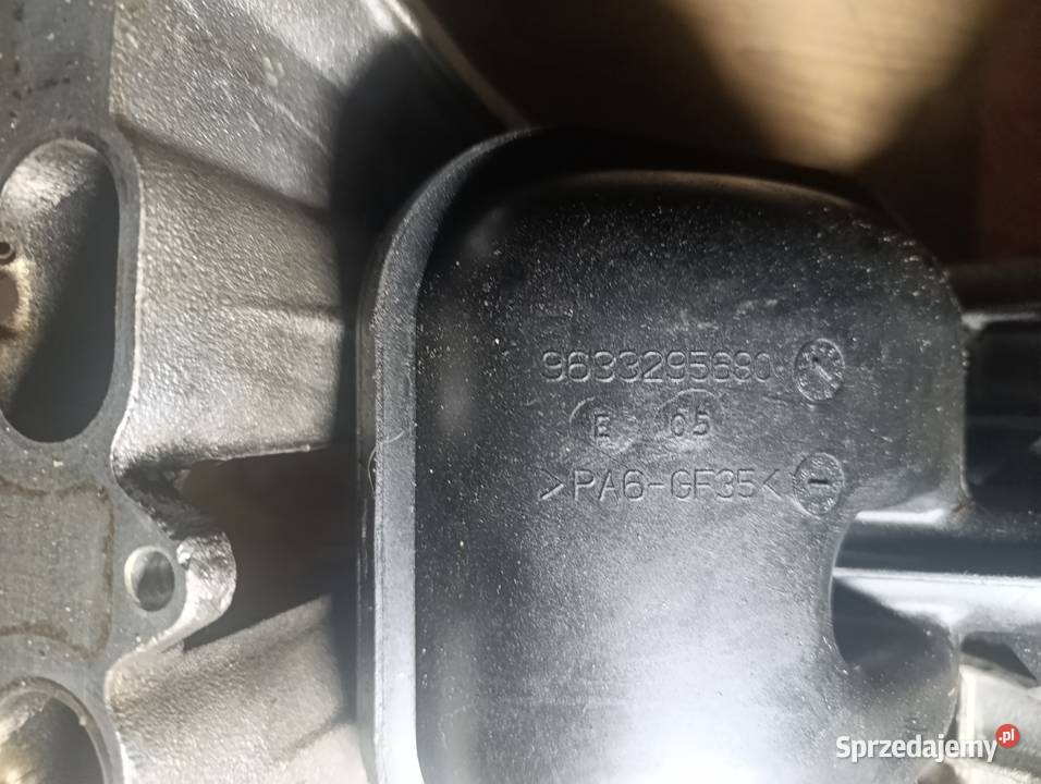 Kolektor Ssący 9639162980 Peugeot 607 22 16V 3FZ Terpentyna