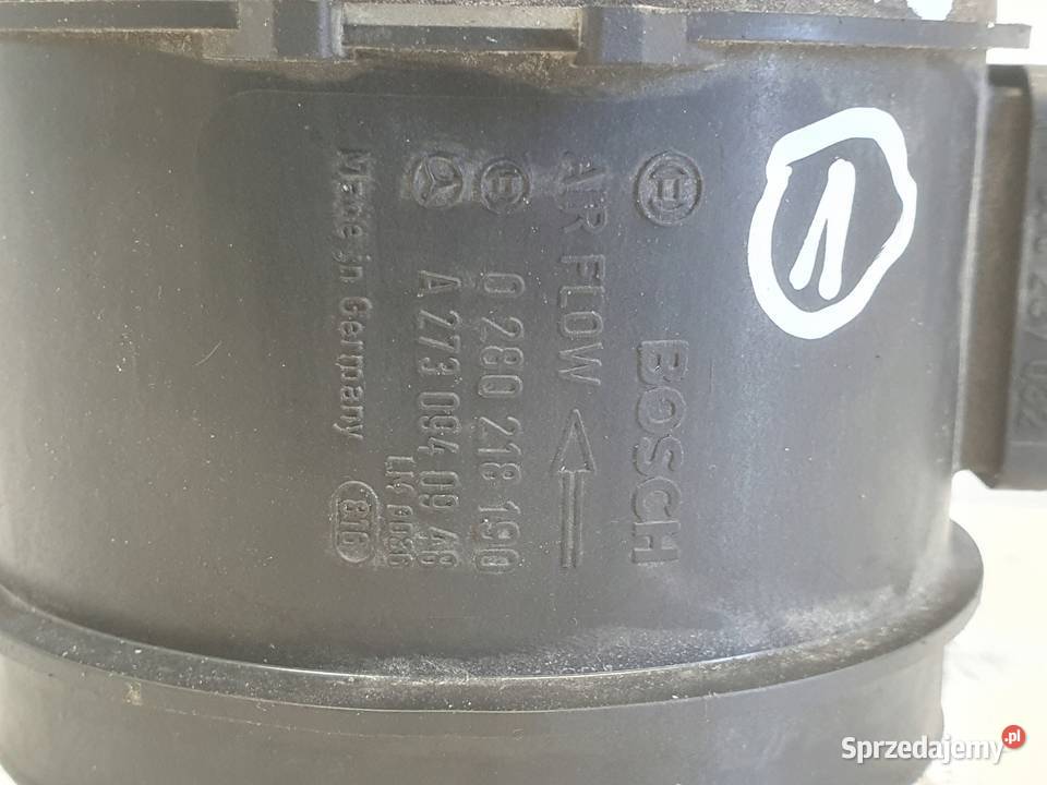 PRZEPŁYWOMIERZ Mercedes SLK R171 30 V6 POWIETRZA Przepływomierze lubelskie Rudka