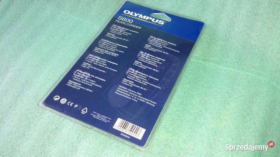 Dyktafon Olympus Pearlcorder S600
