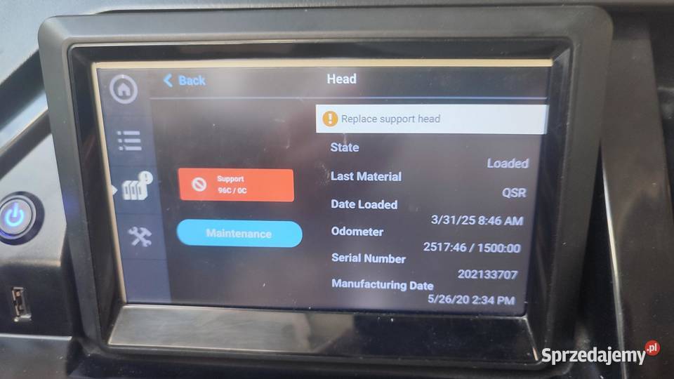 Drukarka 3D STRATASYS F270 2017 r Pozostałe Suwałki