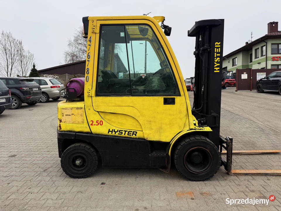 wózek widłowy HYSTER H25FT LPG Triplex 49m 25T