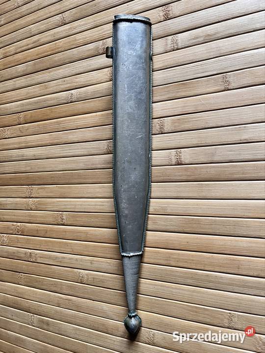 Miedziane pięknie zdobione etui na sztylet Lucynów sprzedam