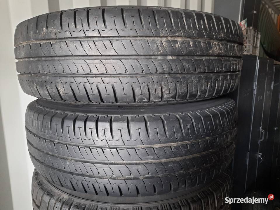 Okazja komplet kol letnich z oponami 215 75 16c Samochodowe Tuchów sprzedam