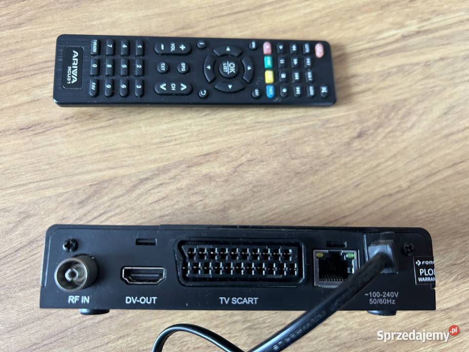 dekoder DVBT Ariva T30 Wrocław sprzedam