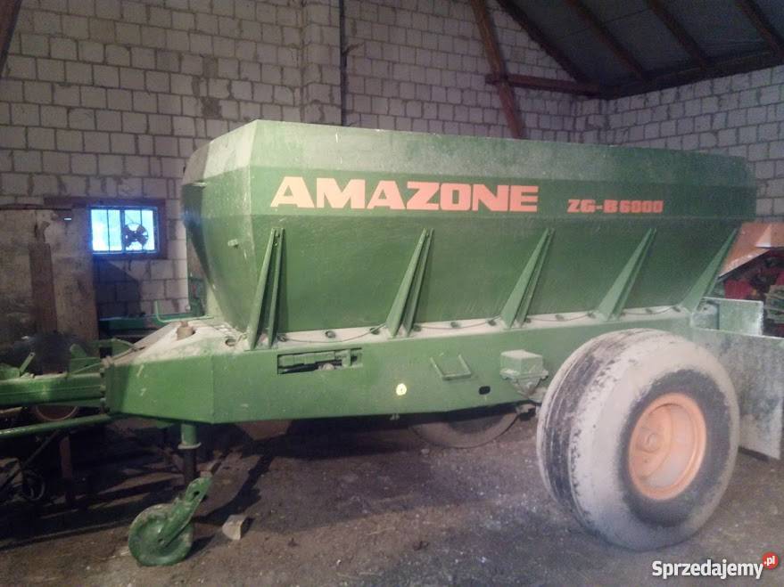 AMAZONE ZGB 6000 lubelskie Zaburze