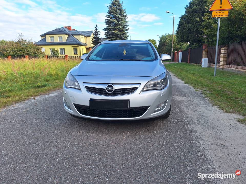 Opel Astra J 17 CDTI Sport Tourer 2011 r Biała Podlaska
