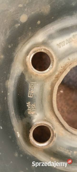 Oponycałe koła zimowe VW Skoda 5Jx14 ET35 14cale Kielce
