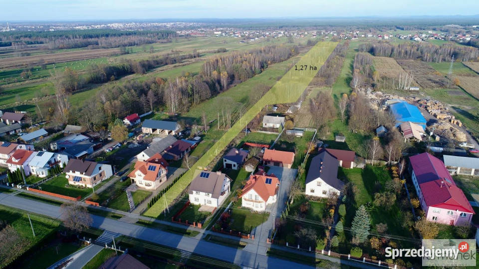 sprzedaży działki DereźniaZagrody 12700m2 18zł/m2