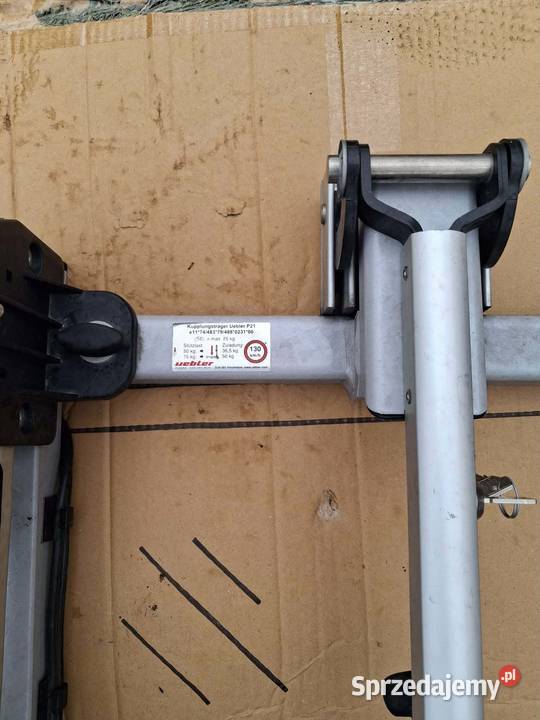 Bagażnik hak 2row Uebler P21 13pin 50 st Godziszka