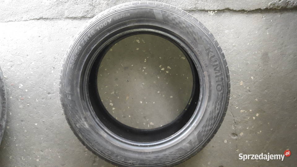 Opony letnie KUMHO 245 50 r18 50 lubelskie Łuszczów Pierwszy