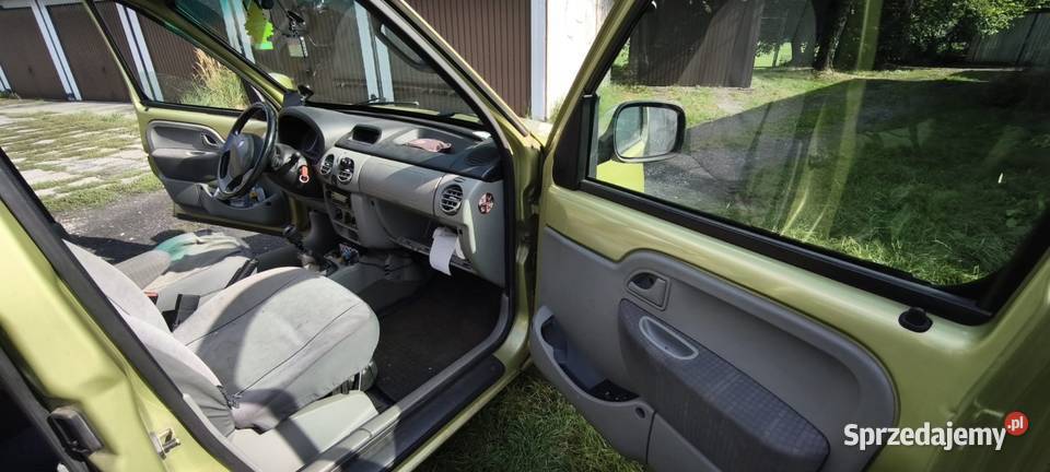 Renault Kangoo zarejestrowany i ubezpieczony komputer pokładowy Kangoo śląskie Mysłowice