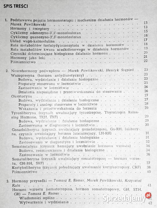 Leczenie hormonami i pochodnymi hormonów Marek Chełm