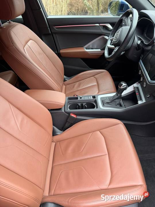 Audi Q3 S Line 45 TFSI 20 granatowy Samochody osobowe śląskie Będzin