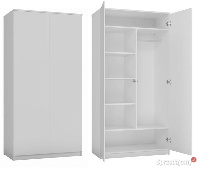 Szafa Malwa SD90 BIAŁY