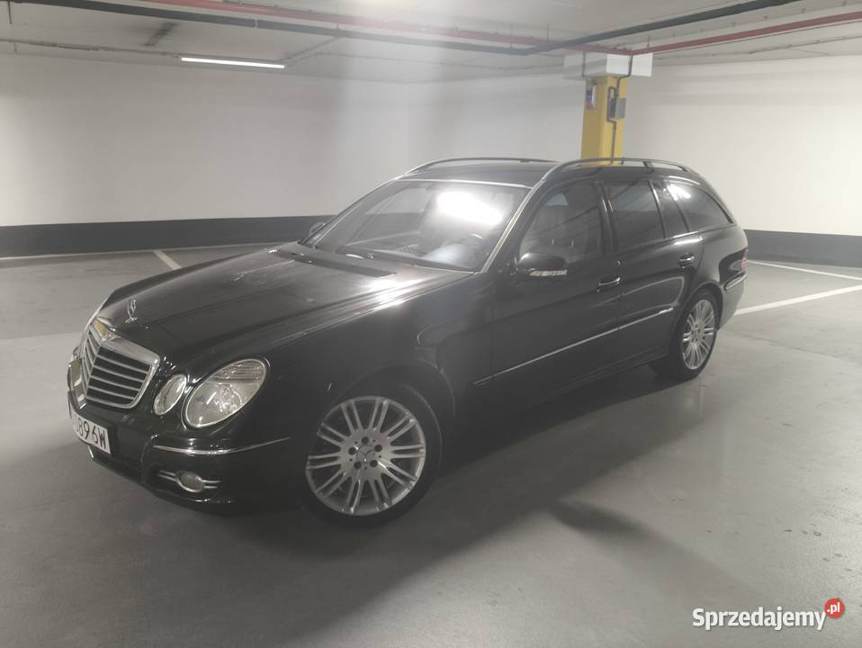 Mercedes S211 E280 Avangarde Pakiet Sport czarny Olsztyn