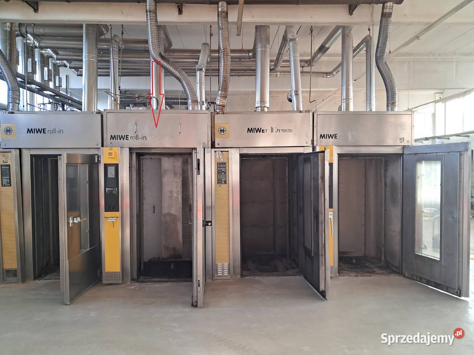 Piec piekarniczy wózkowy obrotowy Miwe ROLL IN e Rzeszów