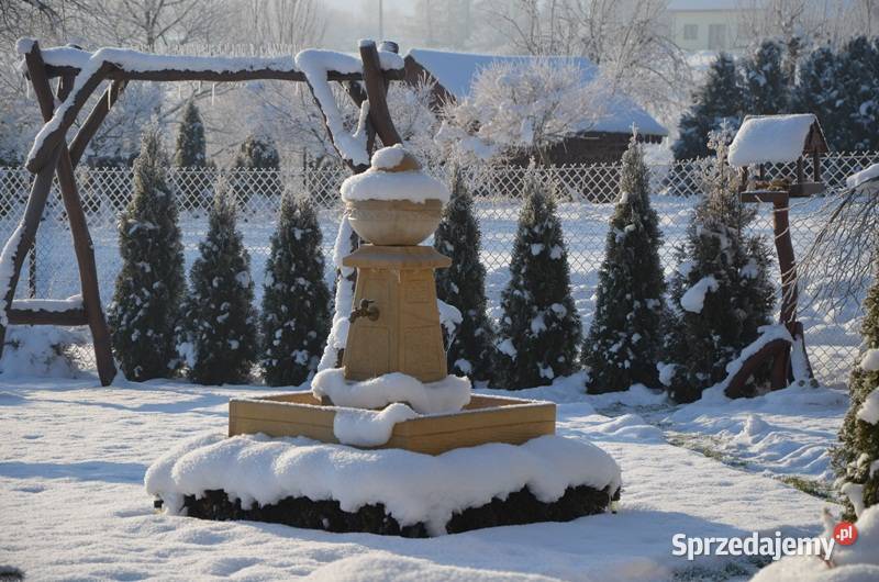 Piękna fontanna z naturalnego kamienia Kamienna Góra sprzedam