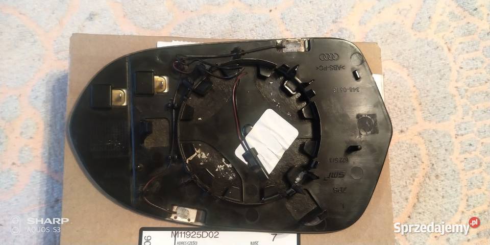 Audi A6 C7 wkład lusterka Fotochrom lewe Łódź