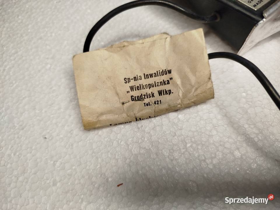 Zabytkowa lampa błyskowa AMILUX do aparatów łódzkie Zgierz sprzedam